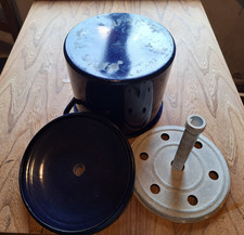 Emaille Einkochtopf - Einwecktopf Emaille TOPF ca.13l KOCHTOPF gebraucht