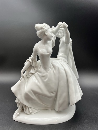 Antike große porzellanfigur - große,