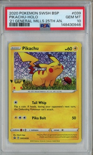 Psa pikachu holo swsh - holo,