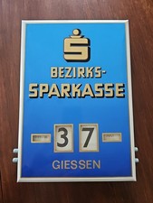 Kreis-Sparkasse Kreissparkasse Drehkalender Dauerkalender Kalender 1960-1975