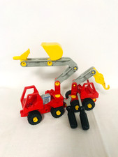 LEGO Duplo® Toolo 2935 großes Feuerwehrauto - Abschleppauto  - Bagger - 3 in 1