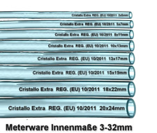 Lebensmittelschlauch Benzinschlauch Aquariumschlauch Schlauch PVC Transparent