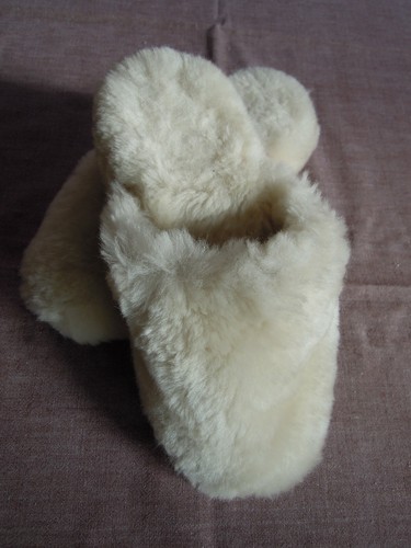 Pantoffeln echtfell clogs - pantoffeln,