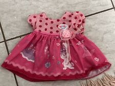 Puppen Kleidung Kleid für 43cm große Puppe Chou Chou Baby Born Zapf Creation TOP