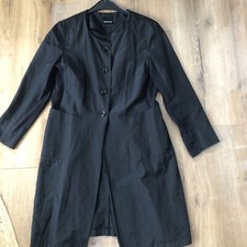 Mantel TAIFUN schwarz Gr. 38 M