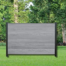 WPC Zaun Komplettset