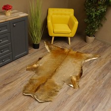 Rothirsch Fell Länge 185 cm Hirsch Hirschfell Vorleger Deko 87.3.33