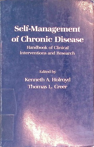 Self management chronic - self-management, of