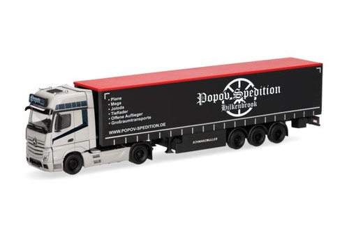 Herpa lkw actros - mb, giga