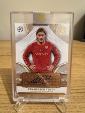 24/25 Topps Reverence UCC Francesco Totti AS Roma Reverence Auto /99