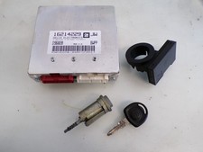 Motorsteuergerät Opel Astra F 1.6i 75PS X16SZR 16214229 JW komplett SET *F85445*