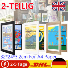 2x Befüllbar A4 Bilderrahmen