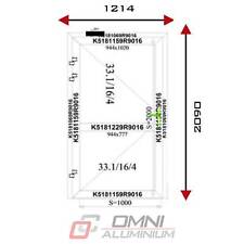 Alu Tür auf Maß Aluminium