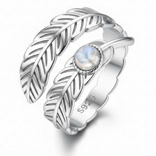 Engelsflügel Mondstein S925