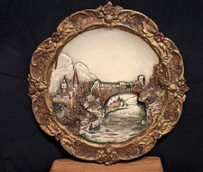 Antiker Wandteller im