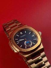 Herrenarmbanduhr Gold Pladen