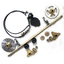 Hinterachse Set 740 mm mit