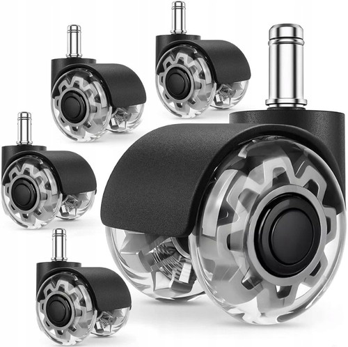 Bürostuhl rollen 5er set - rollen,