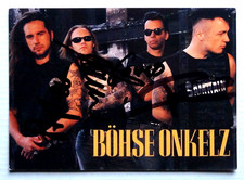 Böhse onkelz autogrammkarte - bÖhse,