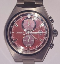 Citizen B642-0013P01 Eco Drive Chronograph Datum Titan Solar Herren Uhr Auth
