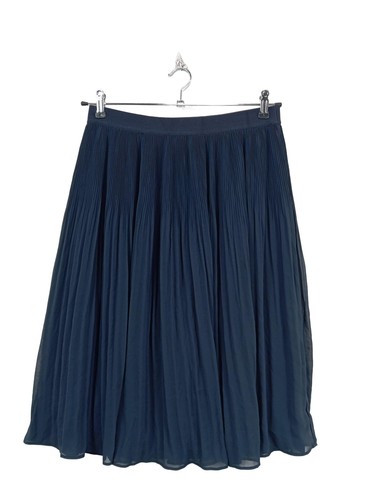 Faltenrock damen blau gr - blau,