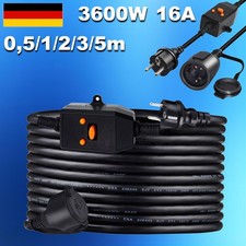 FI Schutzschalter Steckdose Fehlerstromschutz Verlängerungskabel Personenschutz