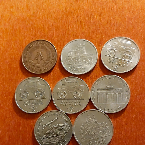 Ddr münzlot gedenkmünzen - ddr,