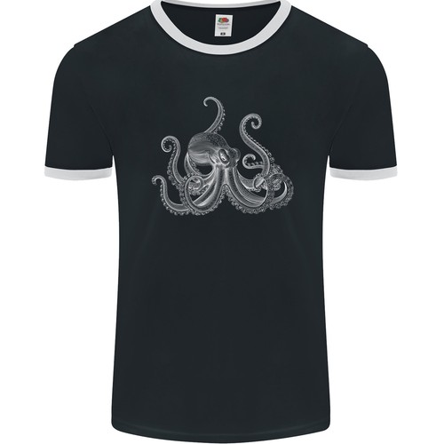 Octopus scuba diver deep - an,