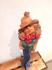 Keramik, Figur, Skulptur, Deko,Gartenkeramik, Gartenstecker