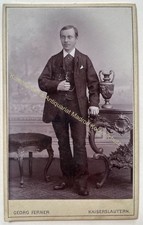 orig. CDV Foto Fotografie Mann