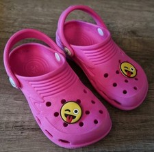 Hausschuhe Kinder Mädchen Clogs Gr. 28 pink