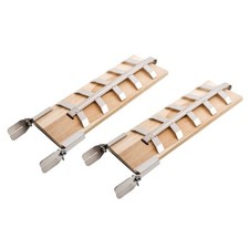 Flammlachsbretter aus Holz 2er