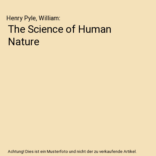 The science human nature - of,