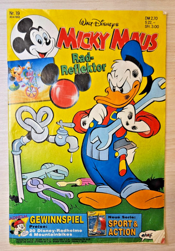 Micky maus heft 19 - micky, (1992)