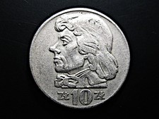 Polen  10 Zloty  1959