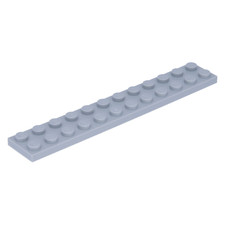 Lego platte 2x12 - 2x12, –