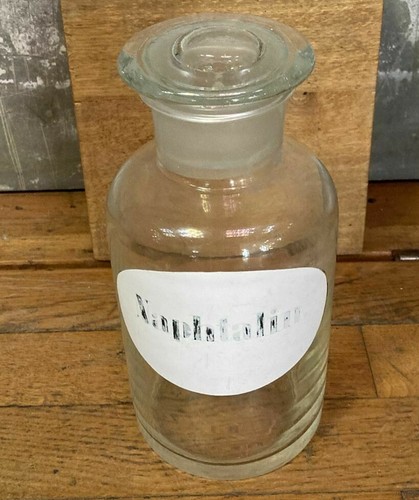 Weithals apothekerglas mit - weithals-apothekerglas,