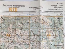 Deutsche Heereskarte 1943