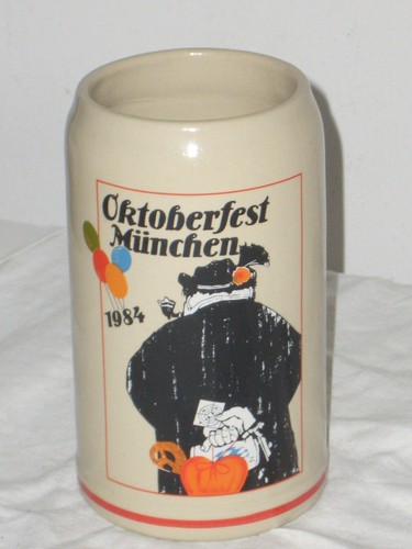 Oktoberfest jahreskrug 1984 - jahreskrug,