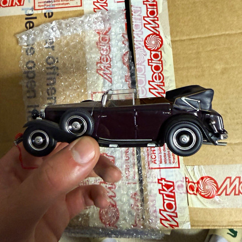 Modellauto oldtimer cabrio - modellauto,