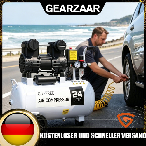 24l flüsterkompressor ölfrei - flüsterkompressor,