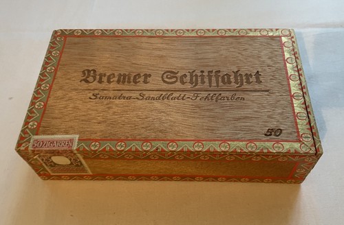 Alte zigarrenkiste holz - alte,