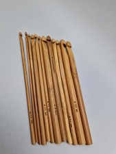 Häkelnadeln Set Bambus 12 Stück Häkeln