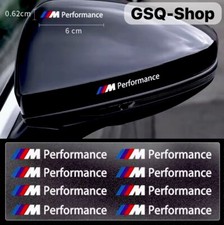 1x BMW M Performance Aufkleber Auto Sticker Logo ca. 6cm x 0,62cm