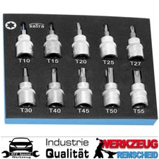 10-tlg TORX T-Profil Stecknuss