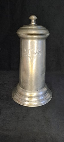 Alter zinnkrug mit deckel - alter,