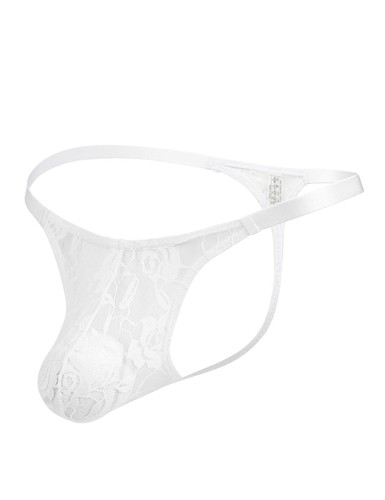 Transparenter herren string - transparenter,