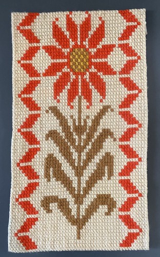 Wandteppich 70er jahre vintage - wandteppich,