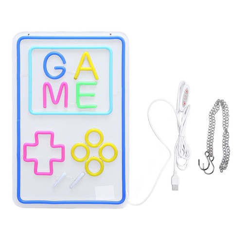 Gaming neon sign led dimmbar - gaming,