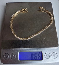 Tennisarmband Gold 9 Karat 375